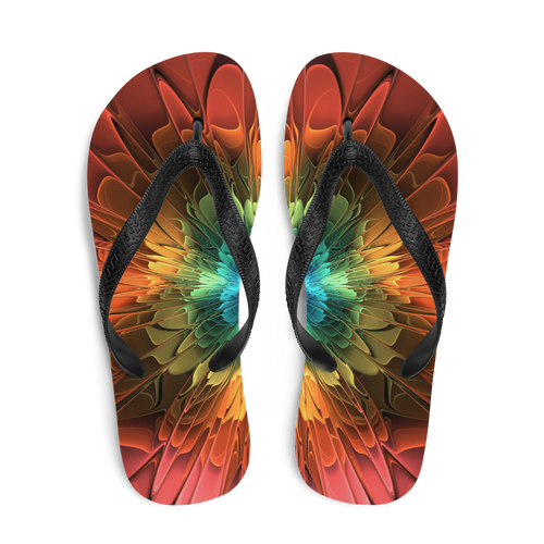 Abstract Flower 03 Flip-Flops by Design Express