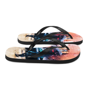 Rainy Blury Flip-Flops by Design Express
