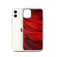 Red Feathers iPhone Case by Design Express