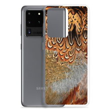 Brown Pheasant Feathers Samsung Case by Design Express
