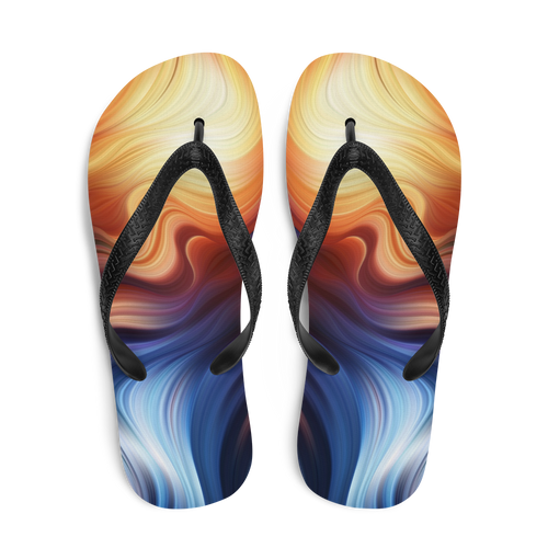 Canyon Swirl Flip-Flops by Design Express