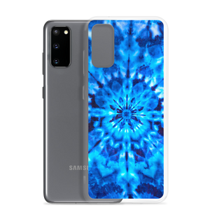 Psychedelic Blue Mandala Samsung Case by Design Express