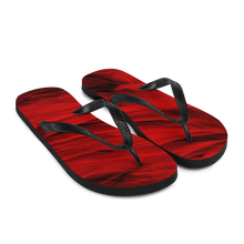 Red Feathers Flip-Flops by Design Express