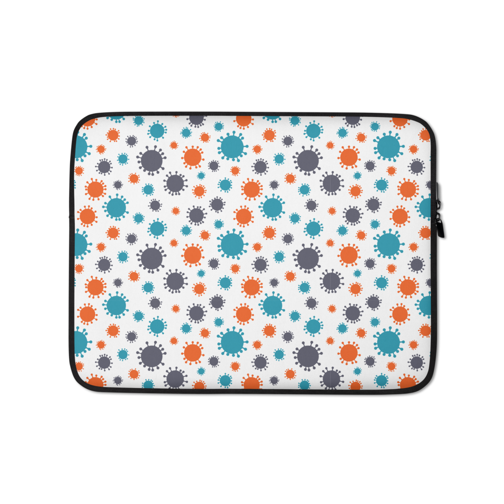 13 in Corona Virus Laptop Sleeve by Design Express