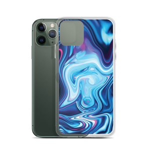 Lucid Blue iPhone Case by Design Express