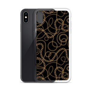 Golden Chains iPhone Case by Design Express