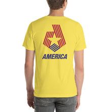 America "Star & Stripes" Back Short-Sleeve Unisex T-Shirt by Design Express