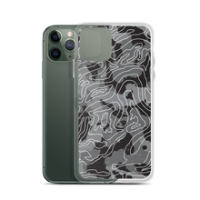 Grey Black Camoline iPhone Case by Design Express