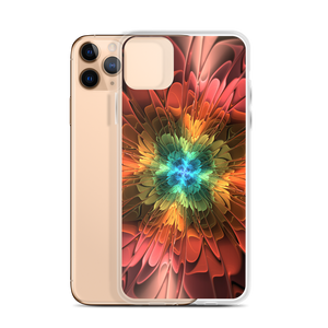 Abstract Flower 03 iPhone Case by Design Express