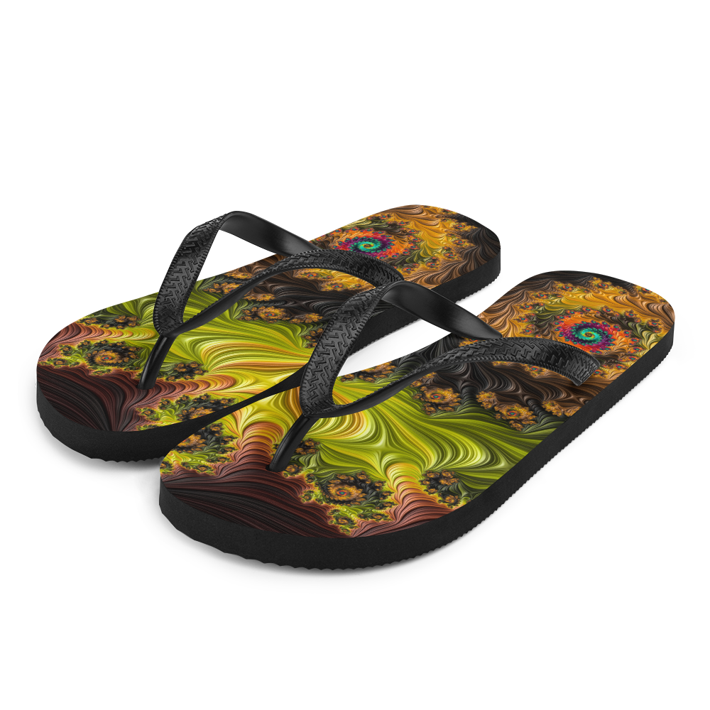 S Colourful Fractals Flip-Flops by Design Express