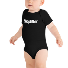 Black / 3-6m Shoplifter Baby Suit by Design Express
