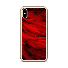 Red Feathers iPhone Case by Design Express