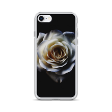 iPhone 7/8 White Rose on Black iPhone Case by Design Express