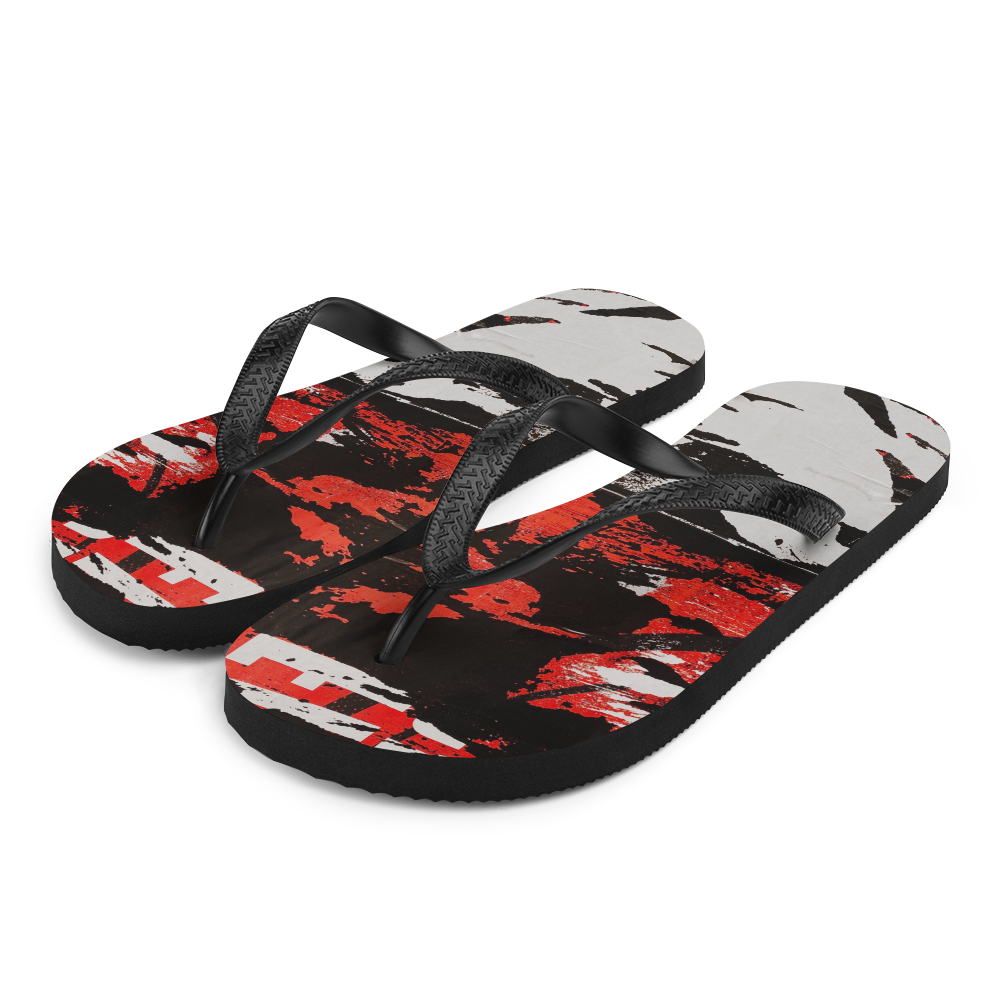 S Street Art Flip-Flops by Design Express