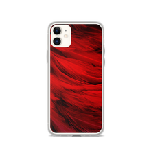 iPhone 11 Red Feathers iPhone Case by Design Express