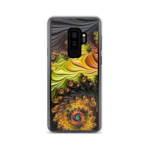 Samsung Galaxy S9+ Colourful Fractals Samsung Case by Design Express