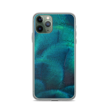 iPhone 11 Pro Green Blue Peacock iPhone Case by Design Express