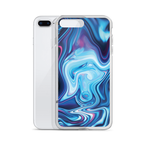 Lucid Blue iPhone Case by Design Express