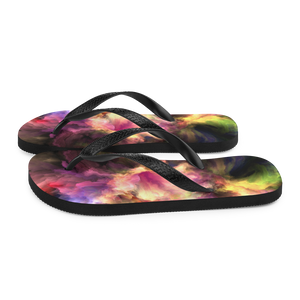 Nebula Water Color Flip-Flops by Design Express