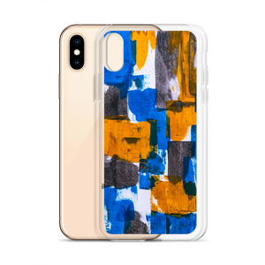 Bluerange Abstract Painting iPhone Case by Design Express