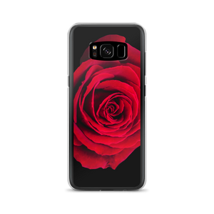 Samsung Galaxy S8 Charming Red Rose Samsung Case by Design Express