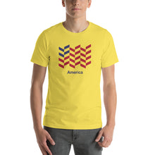 Yellow / S America "Barley" Short-Sleeve Unisex T-Shirt by Design Express