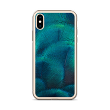 Green Blue Peacock iPhone Case by Design Express