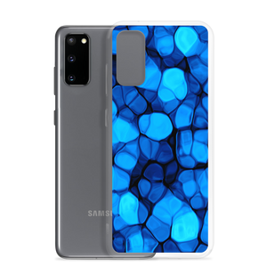 Crystalize Blue Samsung Case by Design Express