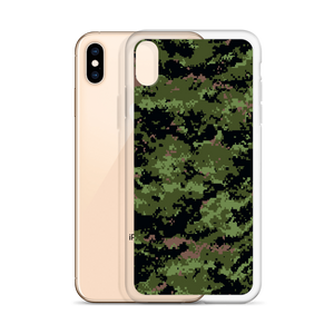Classic Digital Camouflage Print iPhone Case by Design Express