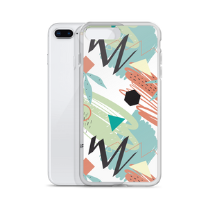 Mix Geometrical Pattern 03 iPhone Case by Design Express