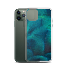 Green Blue Peacock iPhone Case by Design Express
