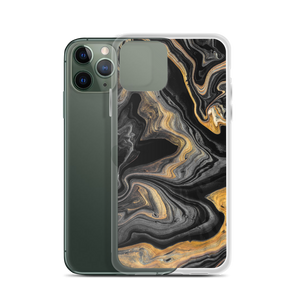 Black Marble iPhone Case by Design Express