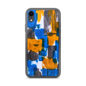 iPhone XR Bluerange Abstract Painting iPhone Case by Design Express