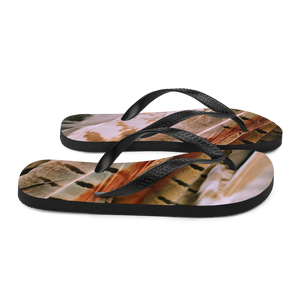 Pheasant Feathers Flip-Flops by Design Express