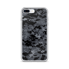 iPhone 7 Plus/8 Plus Dark Grey Digital Camouflage Print iPhone Case by Design Express