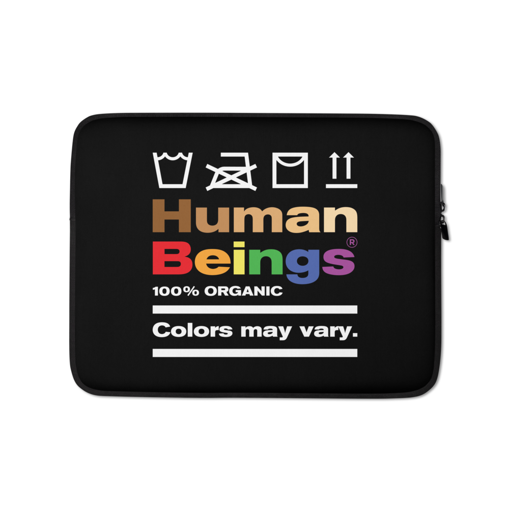 13 in Human Beings Laptop Sleeve by Design Express