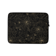 13 in Golden Floral Laptop Sleeve by Design Express
