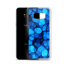 Crystalize Blue Samsung Case by Design Express