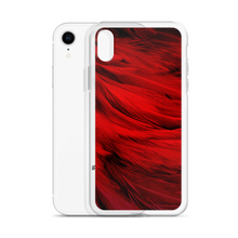 Red Feathers iPhone Case by Design Express
