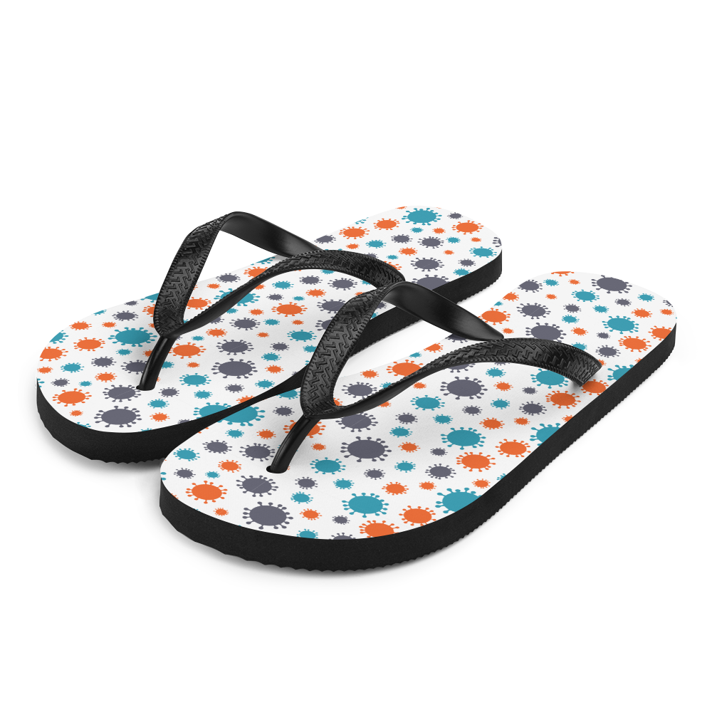 S Corona Virus Flip-Flops by Design Express