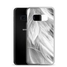 White Feathers Samsung Case by Design Express