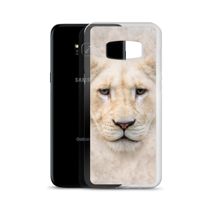 White Lion Samsung Case by Design Express