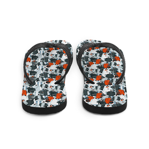 Mask Society Illustration Flip-Flops by Design Express