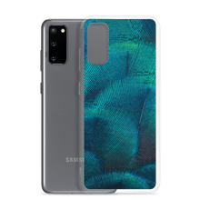 Green Blue Peacock Samsung Case by Design Express