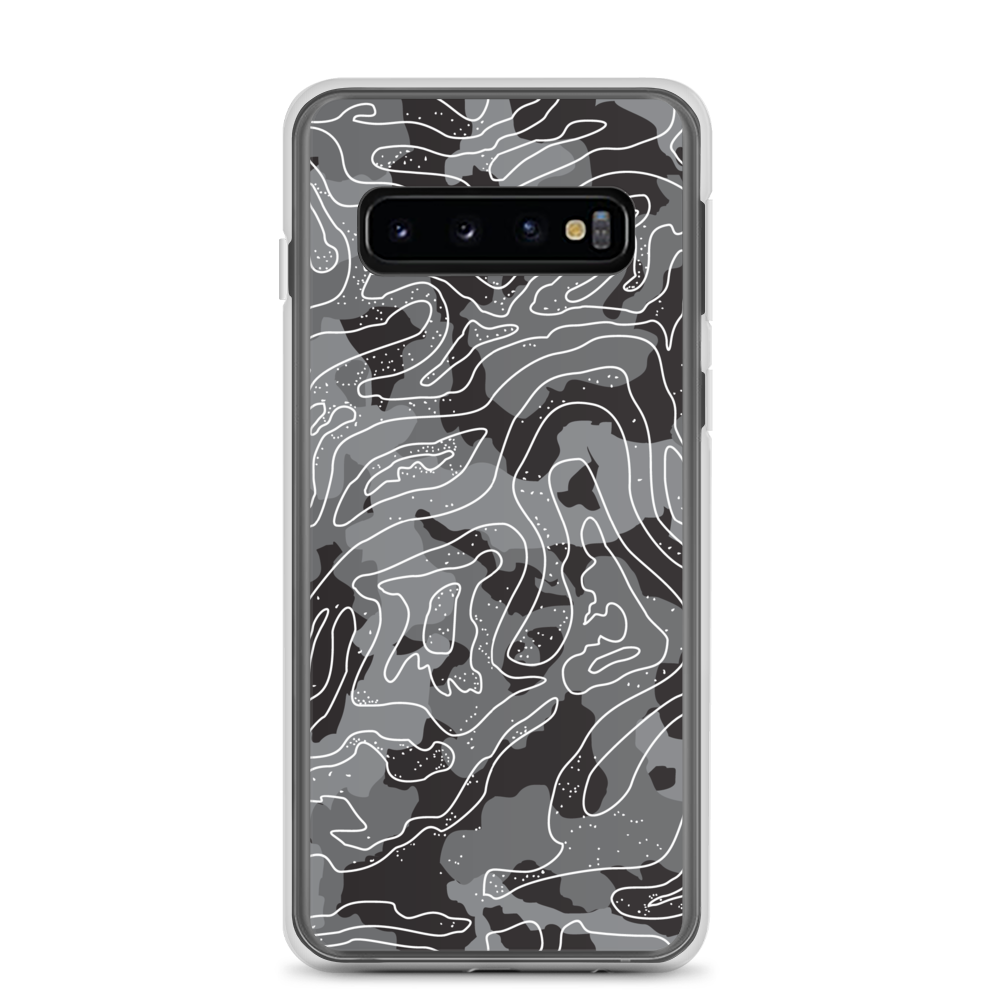 Samsung Galaxy S10 Grey Black Camoline Samsung Case by Design Express