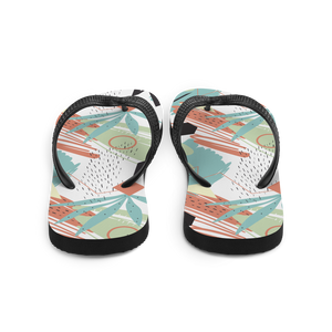 Mix Geometrical Pattern 03 Flip-Flops by Design Express