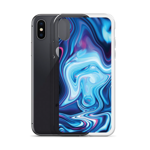 Lucid Blue iPhone Case by Design Express