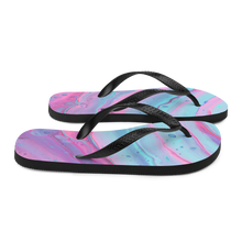 Multicolor Abstract Background Flip-Flops by Design Express