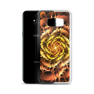 Abstract Flower 01 Samsung Case by Design Express