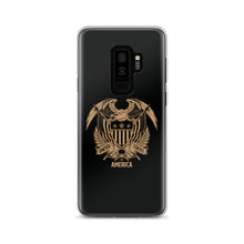 Samsung Galaxy S9+ United States Of America Eagle Illustration Reverse Gold Samsung Case Samsung Cases by Design Express